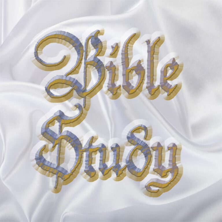 Bible Study Silver and Gold