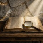 Bible Magnifying Glass Wall
